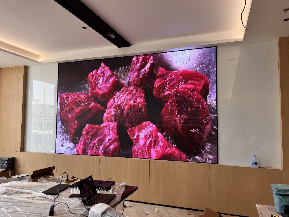 广东佛山P1.53LED显示大屏完成交付