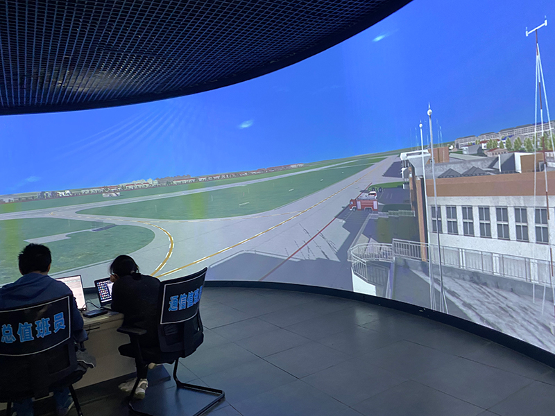 西安某大学监控中心